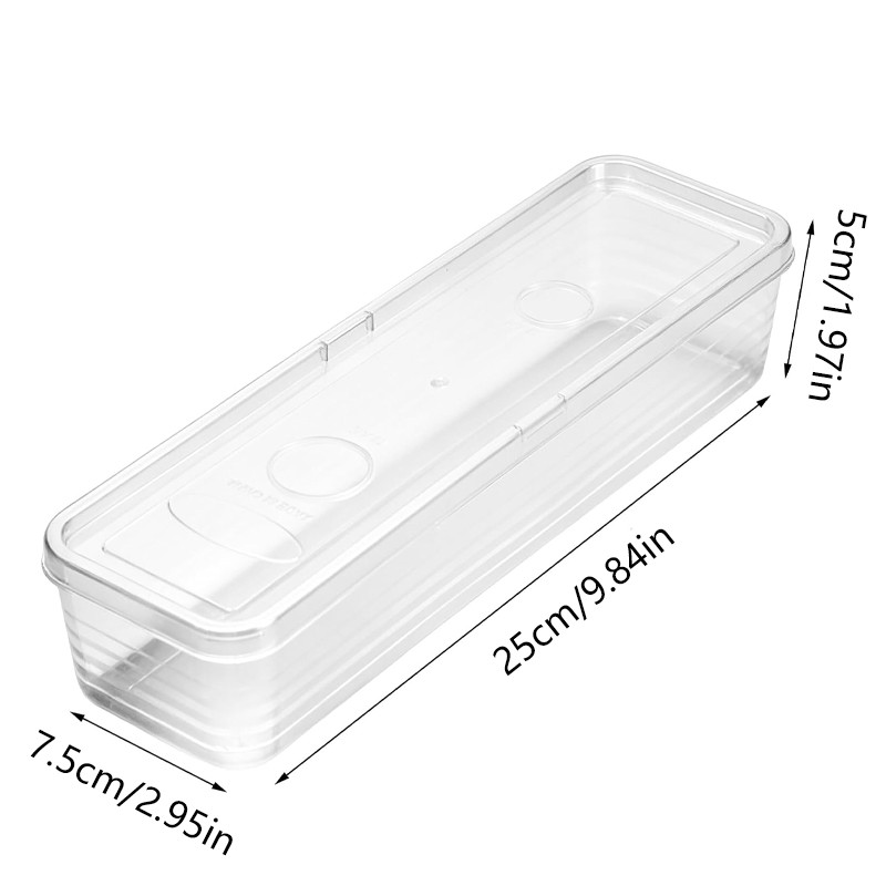 3pcs Stackable Food Storage Containers – Plastic Trays with Lids -NEW
