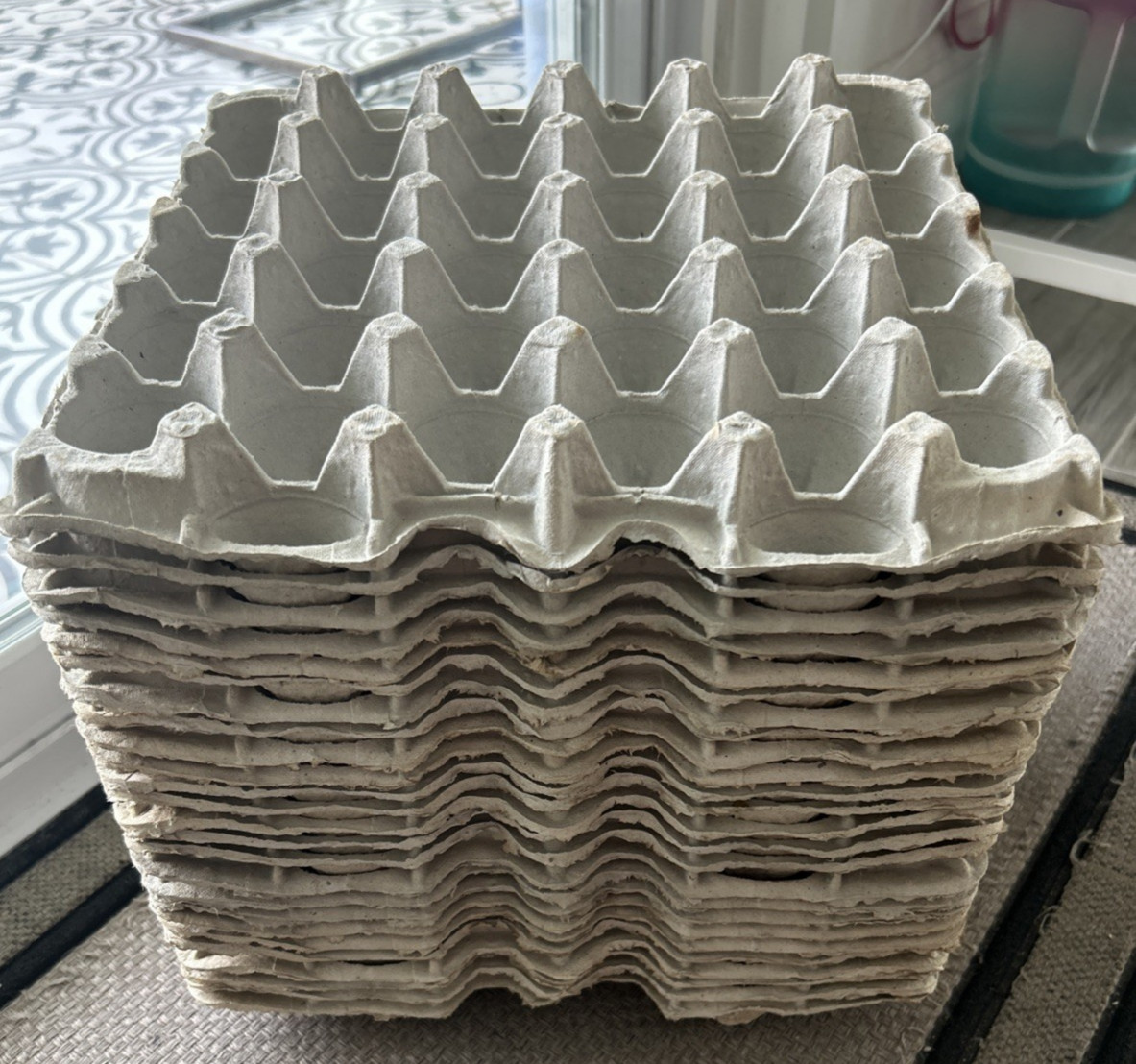30 Egg Cardboard Carton/Trays/Flats Egg Holders