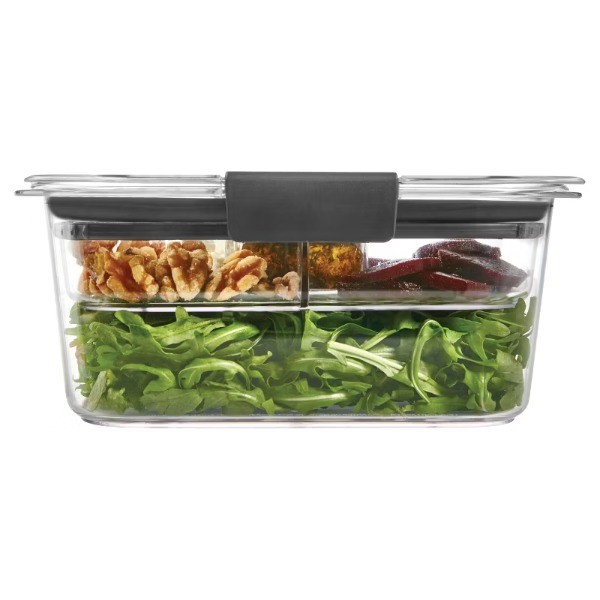 4.7 Cup Brilliance Food Storage Container 5pc Set: Clear, Microwave &