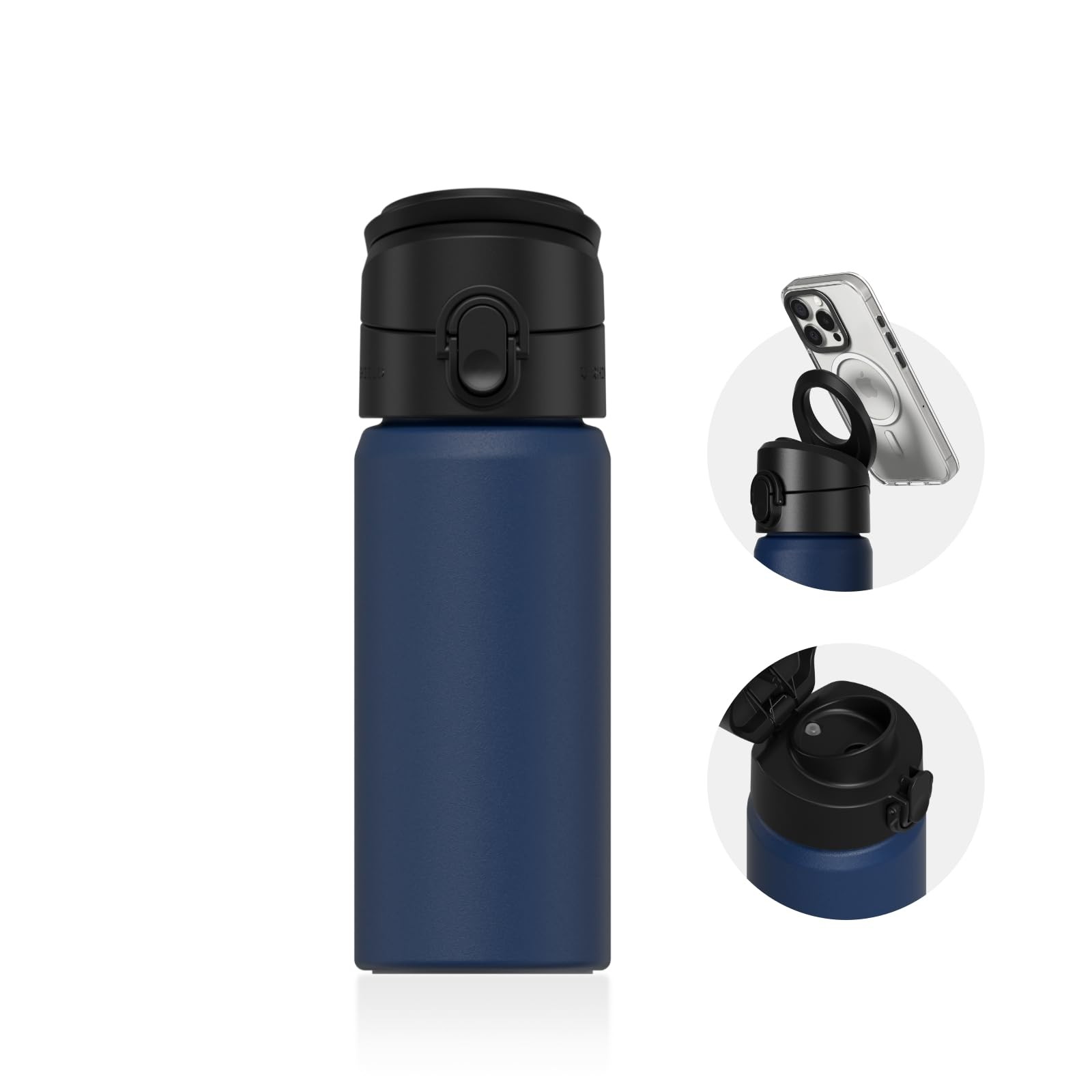 Rhinoshield Aquastand Magnetic Bottle Mouth Stainless Steel Insulated Water