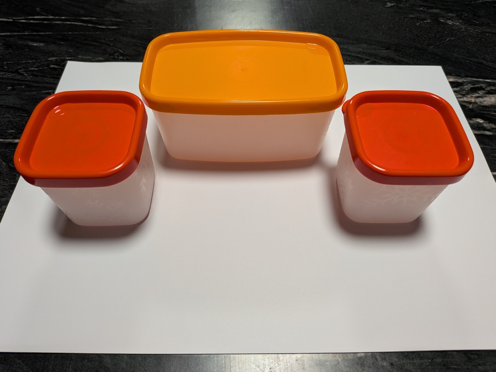 Tupperware Freezer Mate Container Set 200ml And 2 X 80ml Brand-new Sealed