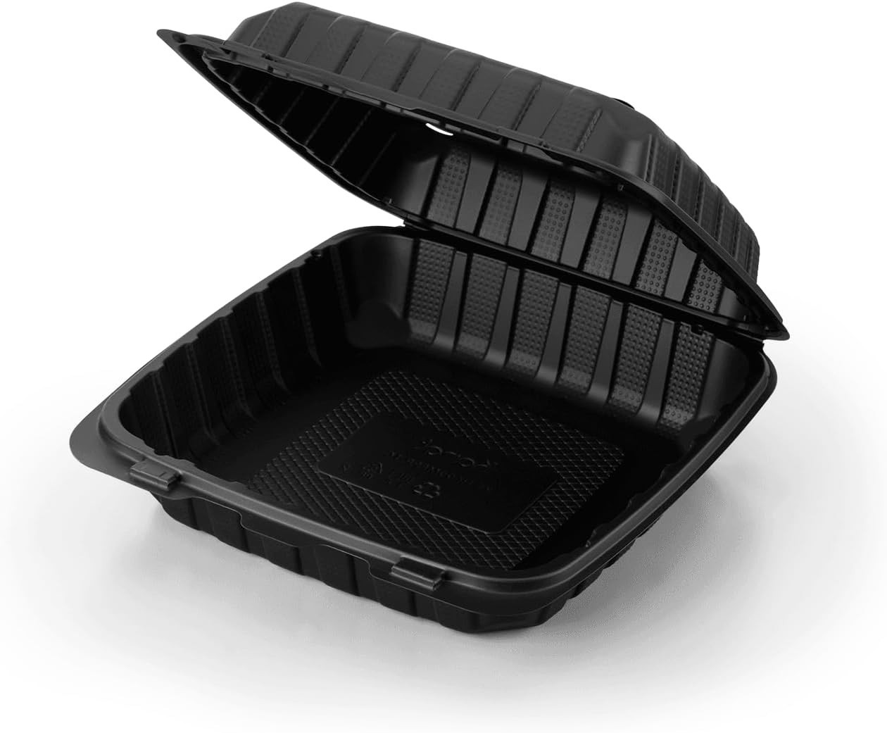 Clamshell Take Out Food Containers [9″x9″ – 120 ct] To Go Containers | Microw…
