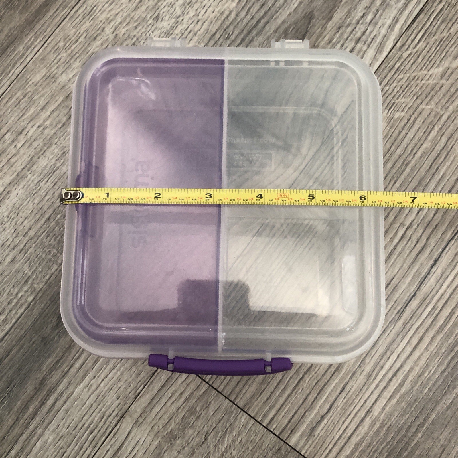 Sistema Food Storage Bento Box BPA Free 1.25L / 42.25 Oz New Zealand Food Prep