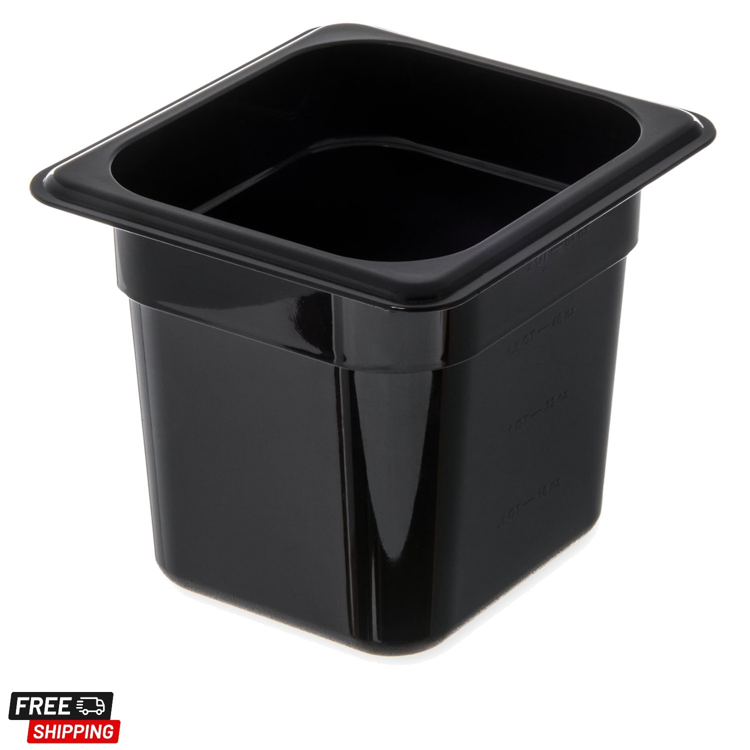 StorPlus Food Storage Container 1/6 Size Food Pan for Serving and Storing Hot…