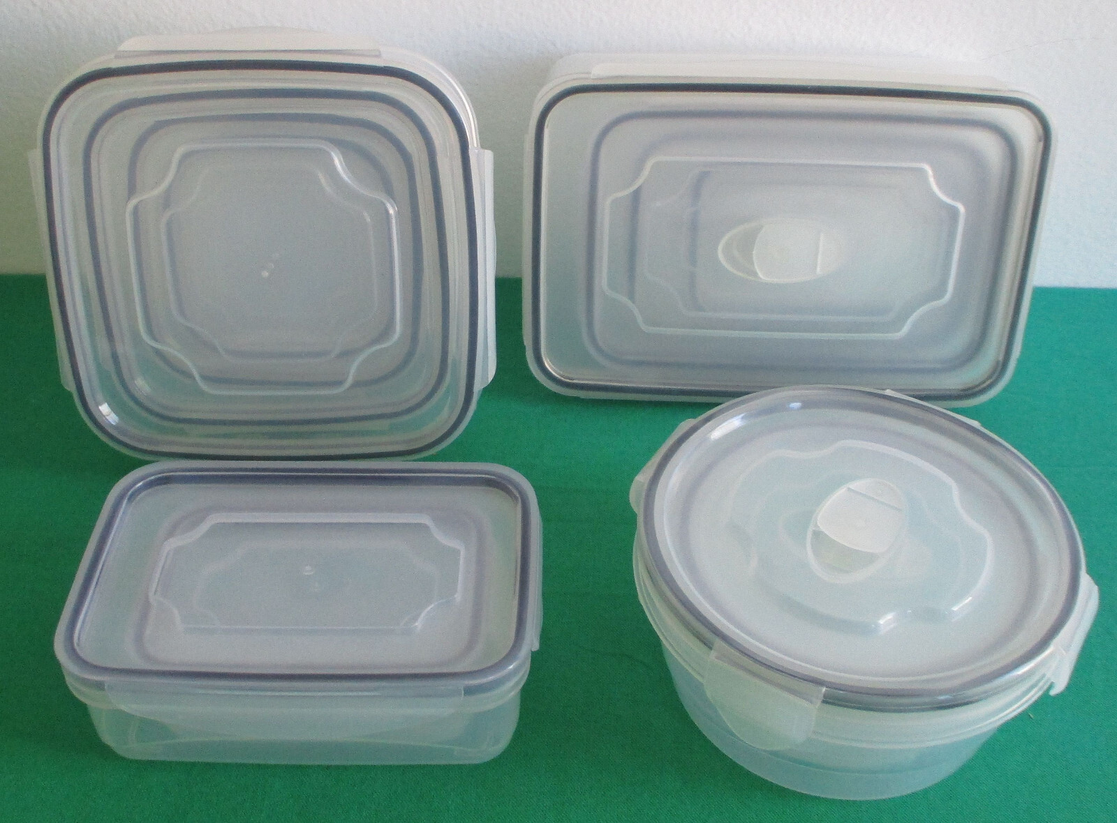 12pc Airtight Food Container Set Storage Lock Seal Lids Vent Leak Proof BPA-Free