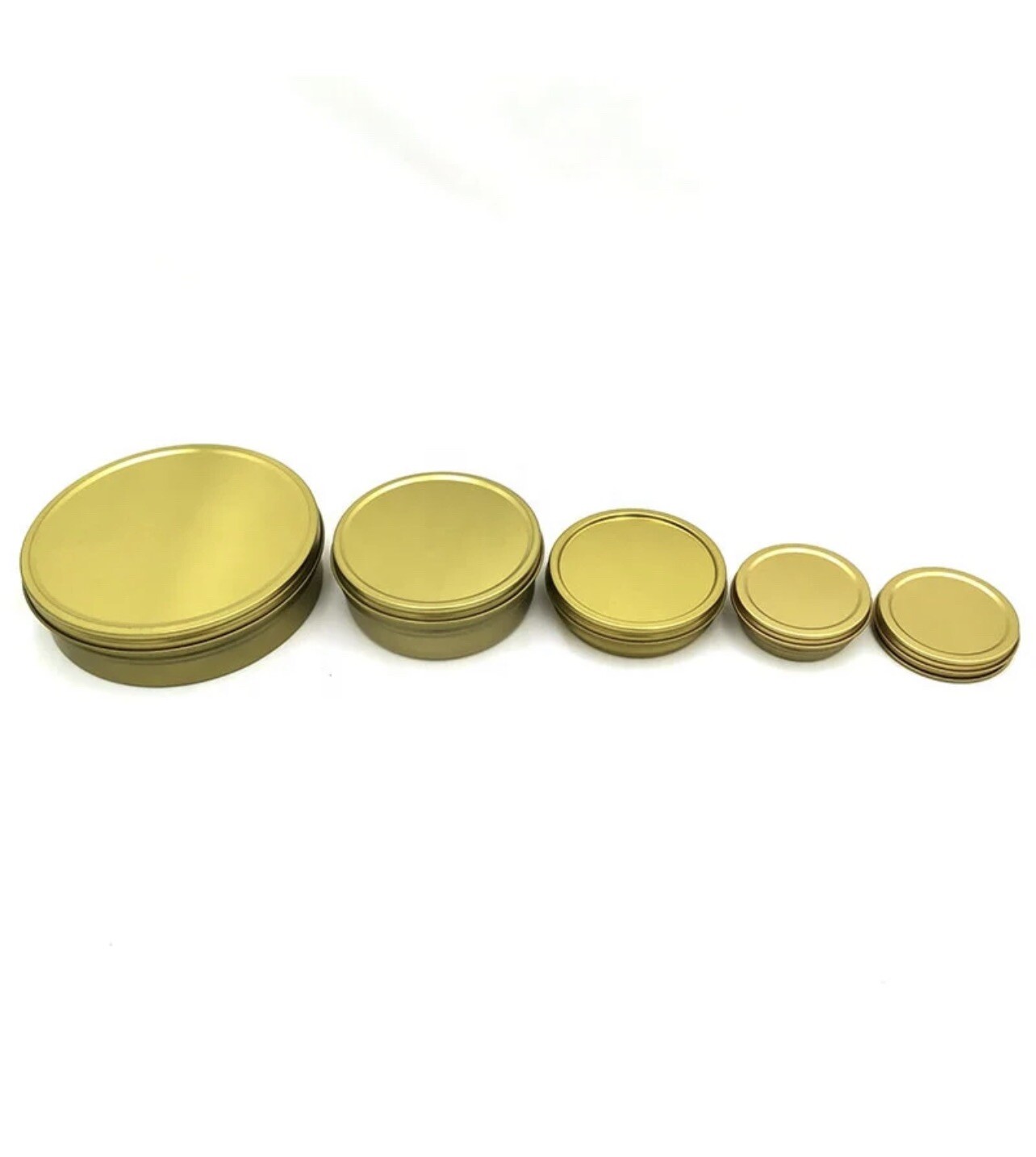 Gold Caviar Tin (Vacuum Sealable) 250g (100 tins)