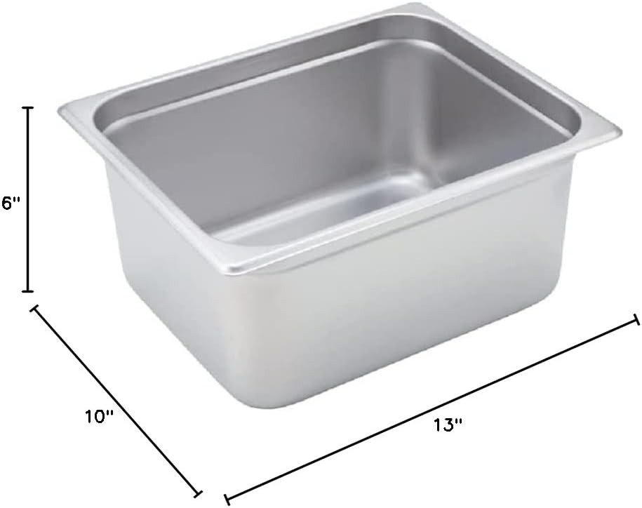 Steam Table Pan Half Size X 6 Inch Deep spjm206