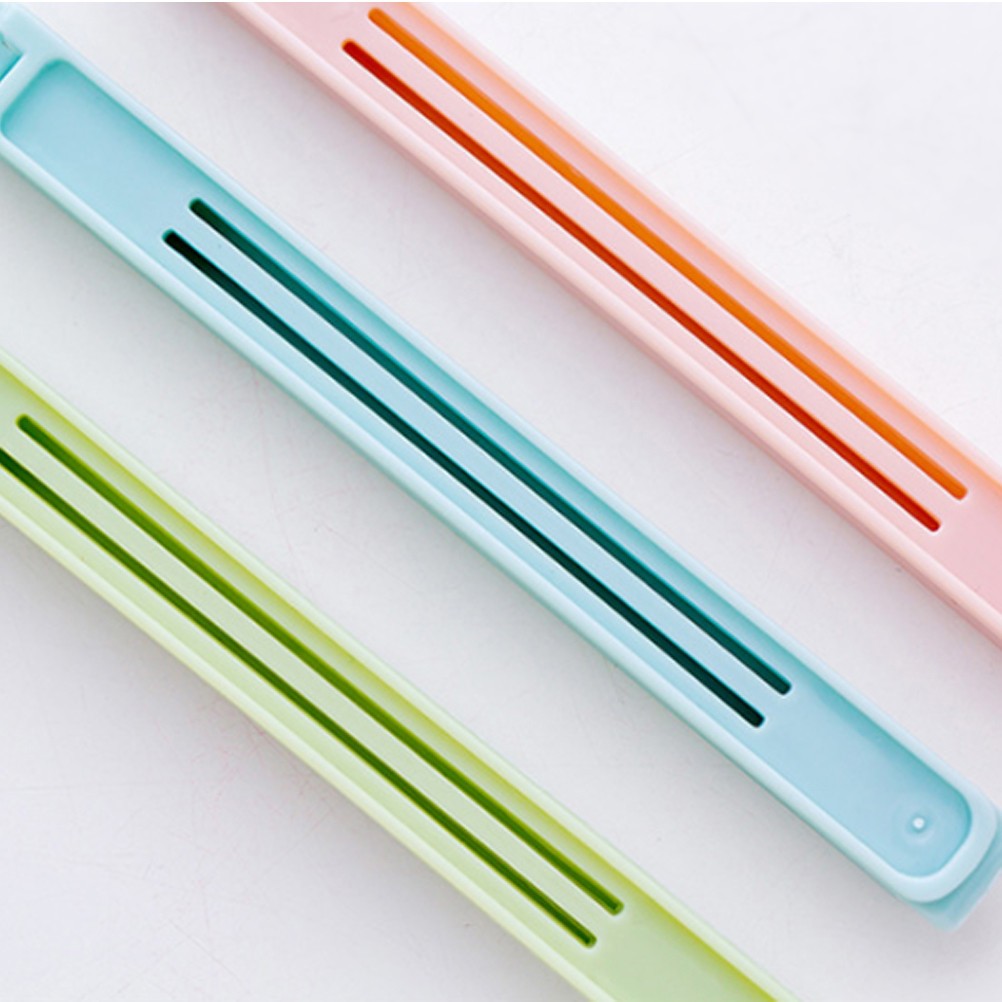 15Pcs Plastic Food Sealer Clip Assorted Color Clamp for Freshness Preservation