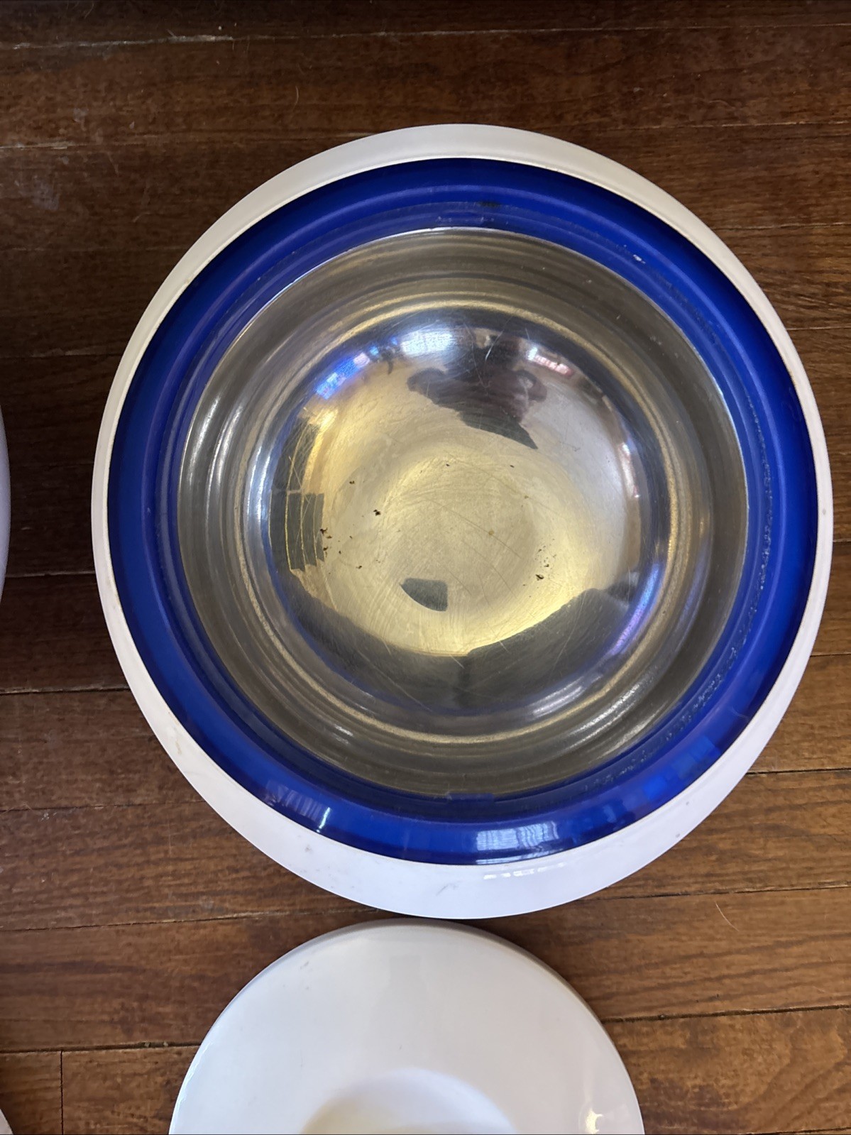 Pinnacle Tokyo Thermo Insulated Food Container Blue & White Pre-Owned Lot Of 2