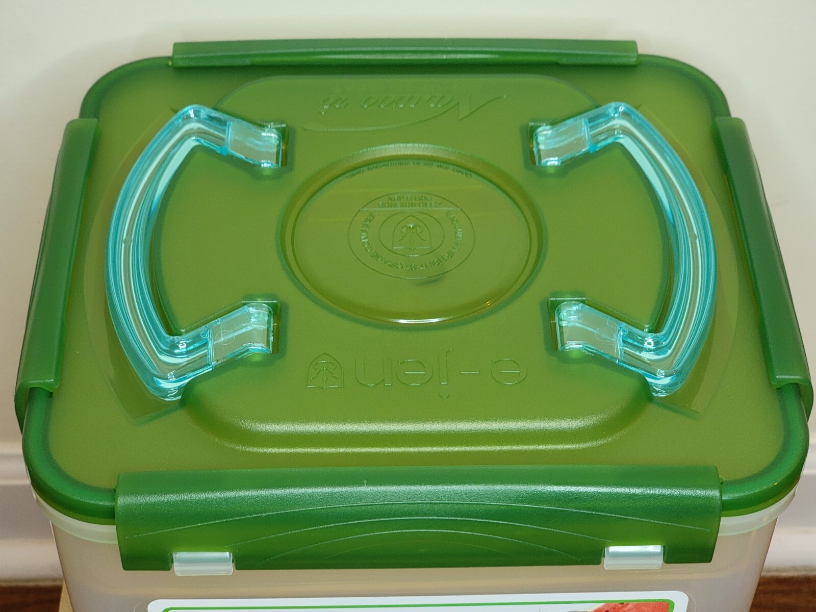 E-Jen Fermentation Container with Inner Lid Brown 1.9G / 7.4L Kimchi Sauerkraut