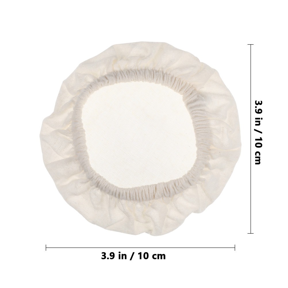5 Pcs Cloth Covers for Sourdough Starter Jar Cotton Fabric Lid Fermenting Covers