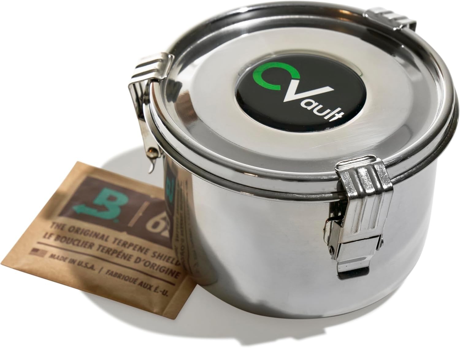 CVAULT Medium 1 oz Storage Container | Air Tight & Light Resistant | Food Grade