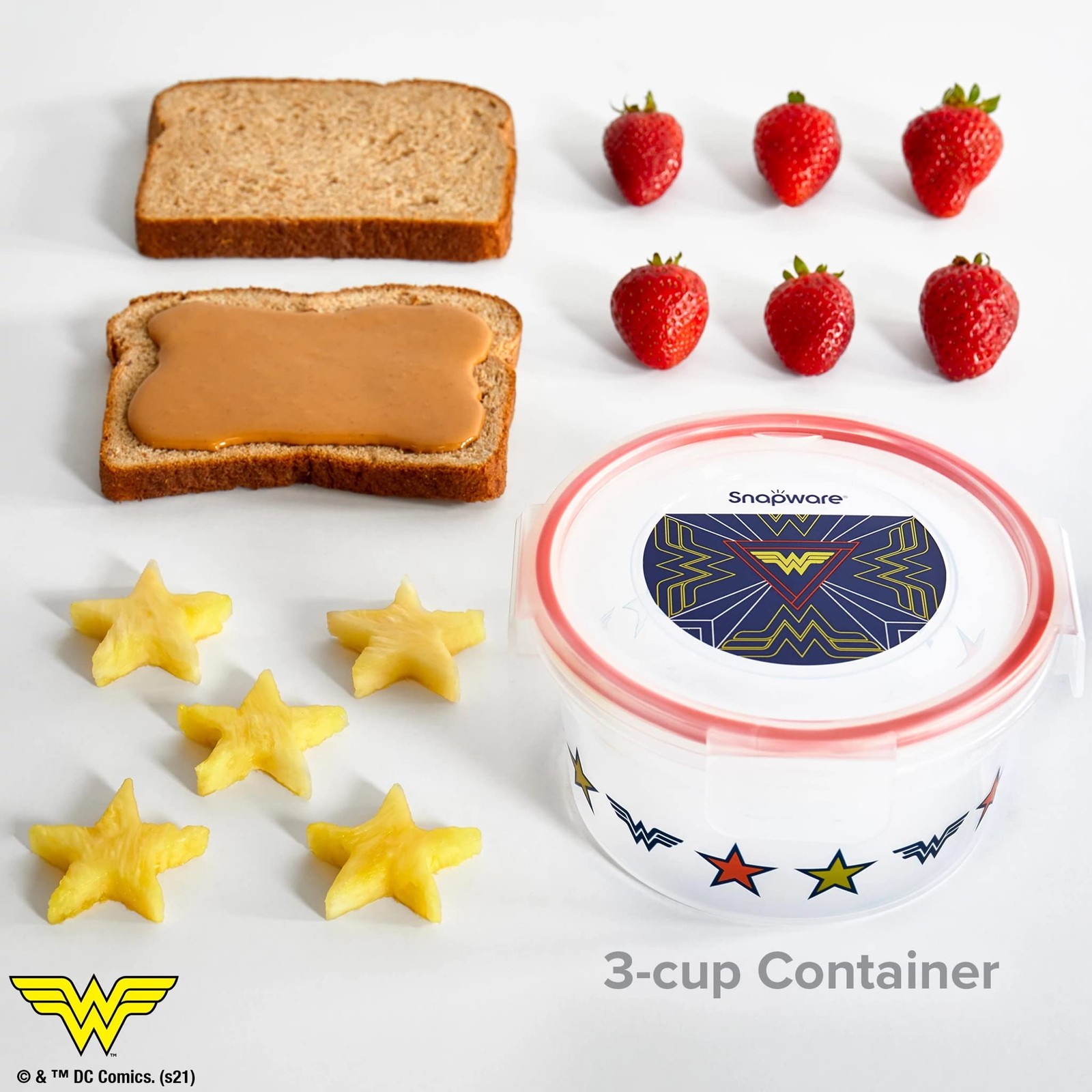 Snapware 8-Pc Plastic Food Storage Containers Set, 4.6-Cup & 3-Cup Meal Prep …