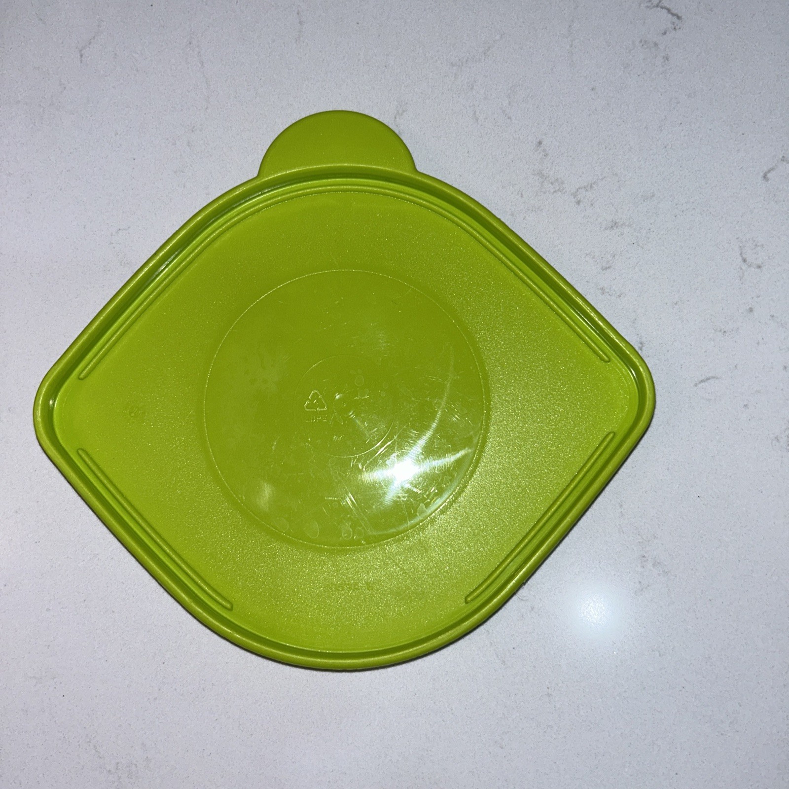 Tupperware Modular Mates Container ~ 5057A Lime Green ~ Rounded Rectangle