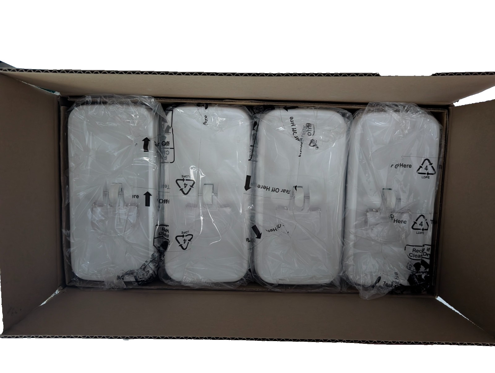 Better Homes & Gardens 4 pack Flip-Tite 11.5-cup Rectangular Food Container