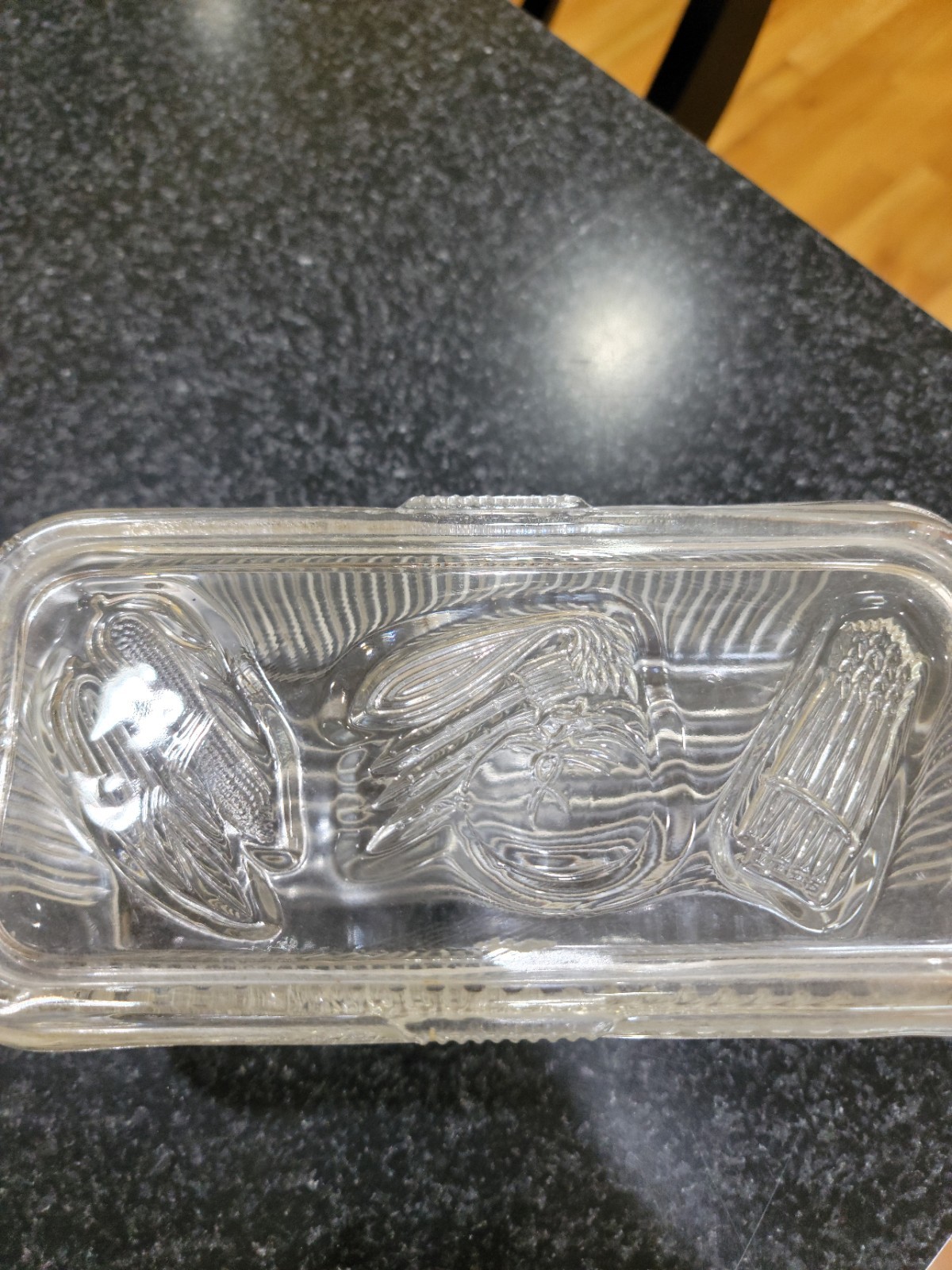 Vintage Federal Glass rectangular refrigerator dish