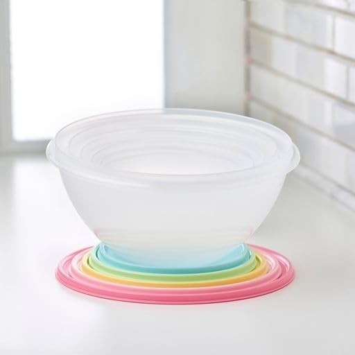 Heritage Wonderlier 10 Piece Food Storage Bowl Set in Vintage Colors- Dishwasher
