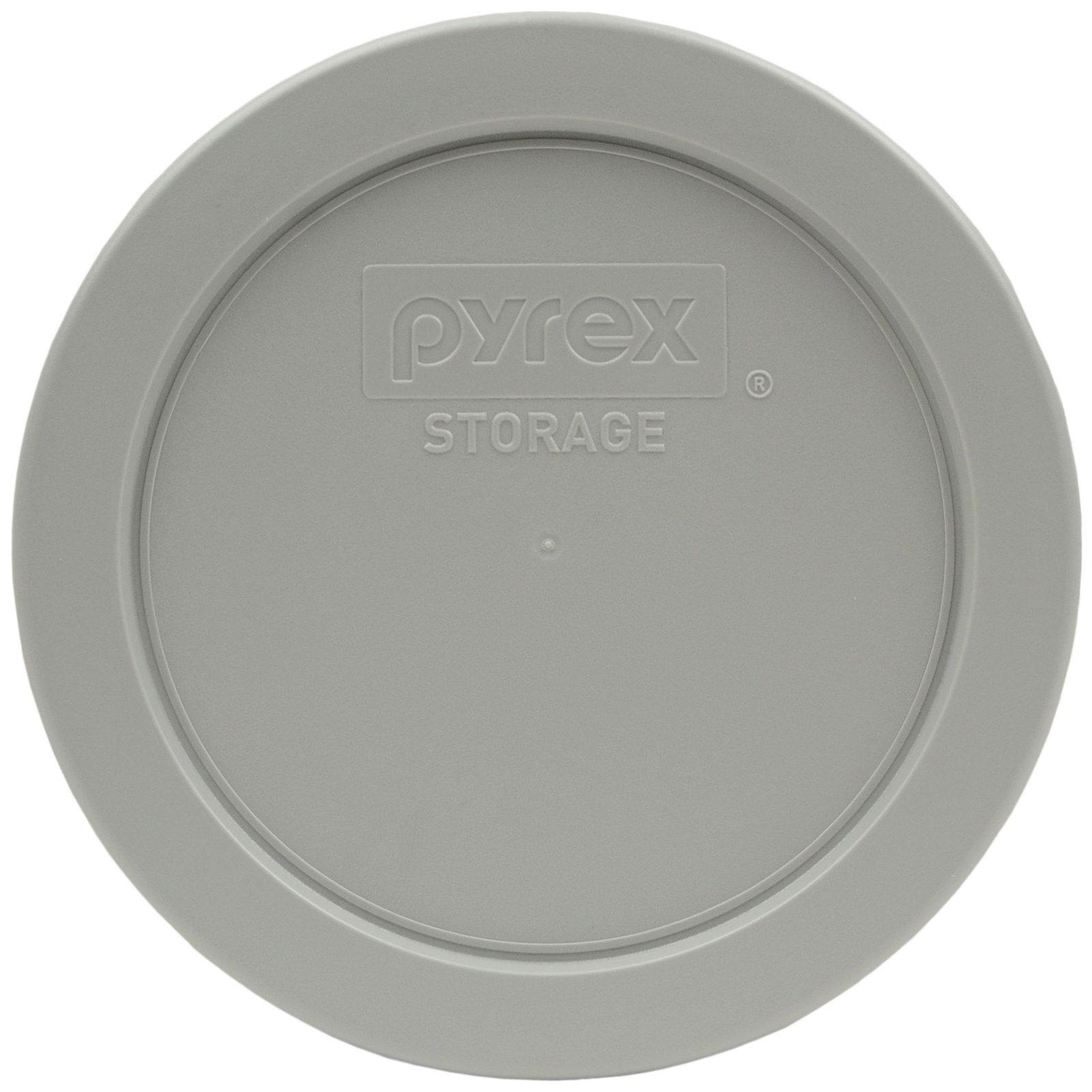 Pyrex 7200-PC Jet Grey Round Plastic Storage Replacement Lid Cover