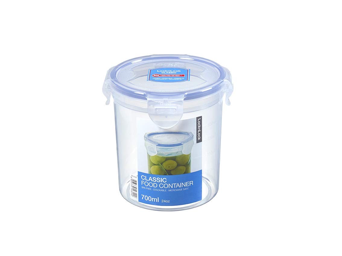 LOCK & LOCK 24Fluid Ounce Round Food Container, Tall, 2.9Cup