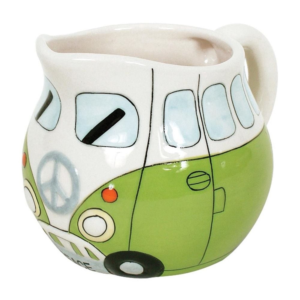 Dakota Peace Campervan Milk Jug (Green)