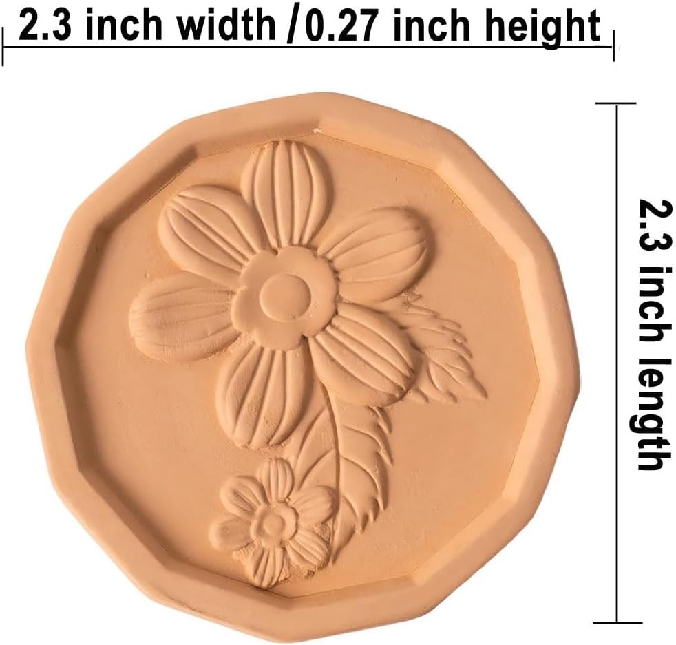 Brown Sugar Saver Terracotta Brown Sugar Keeper &Softener Container Disc for