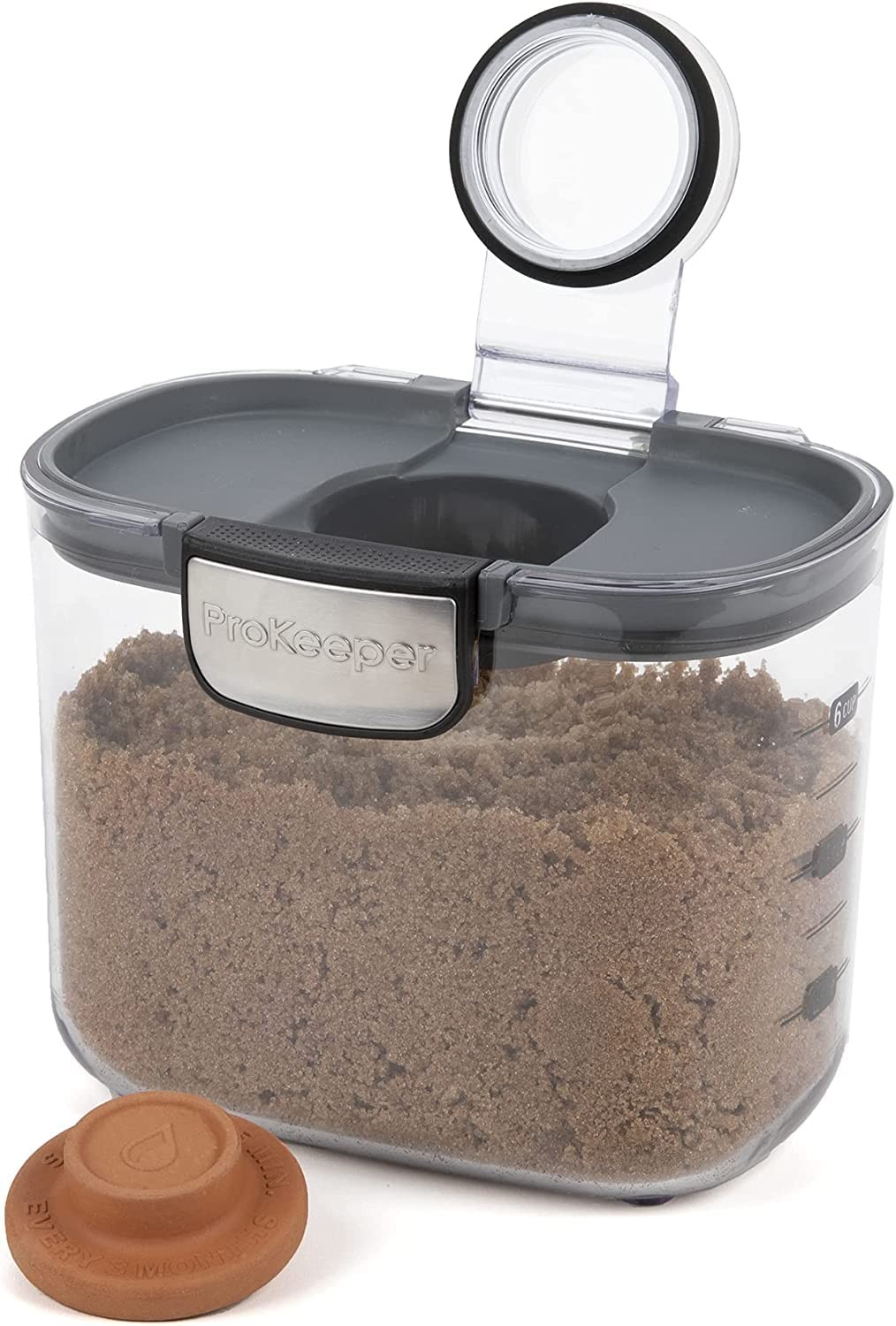 International ProKeeper+ Clear Plastic Airtight Food Baker’s Kitchen Storage …