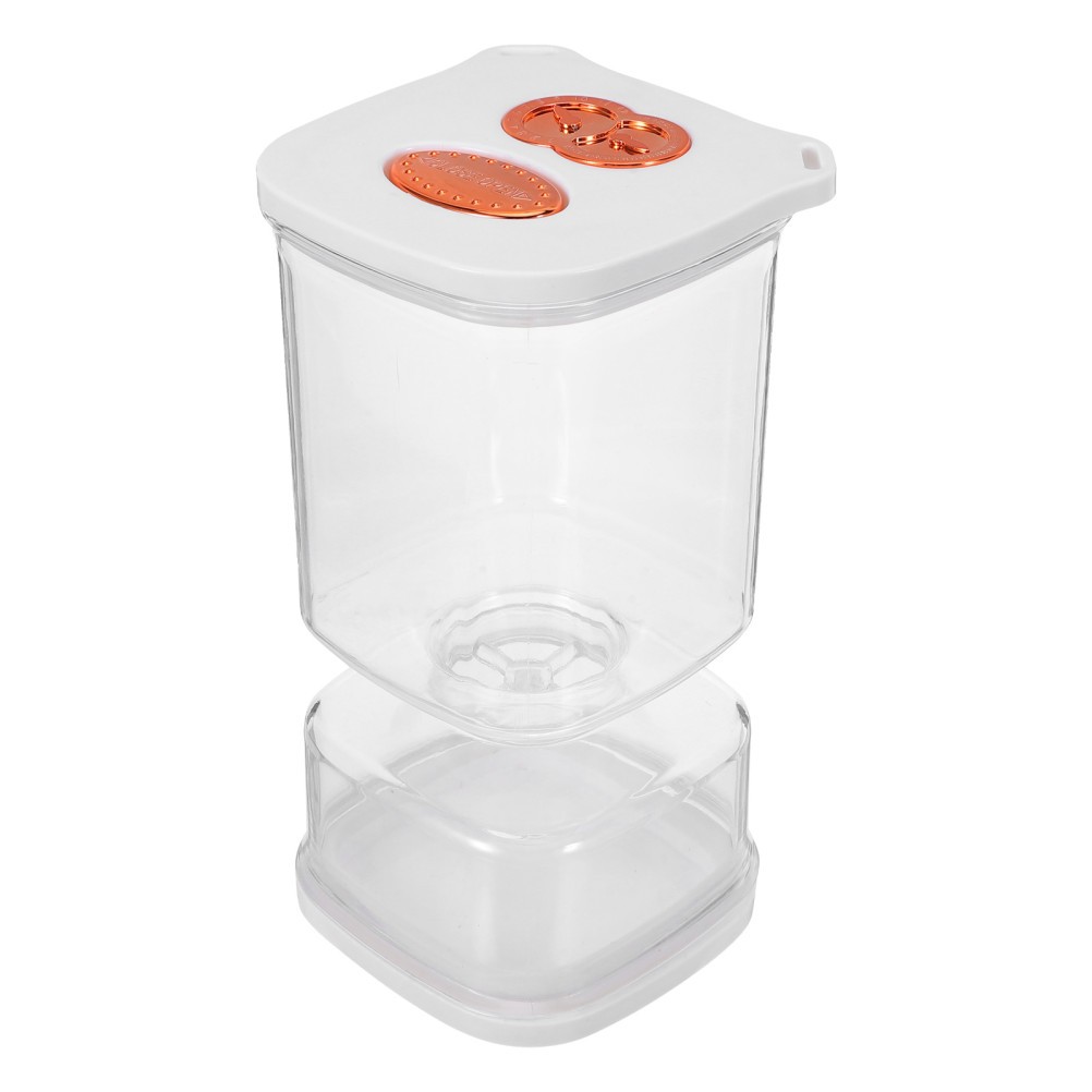 Vegetable Juice Separation Pickle Jar Glass with Strainer Fermentation Jars