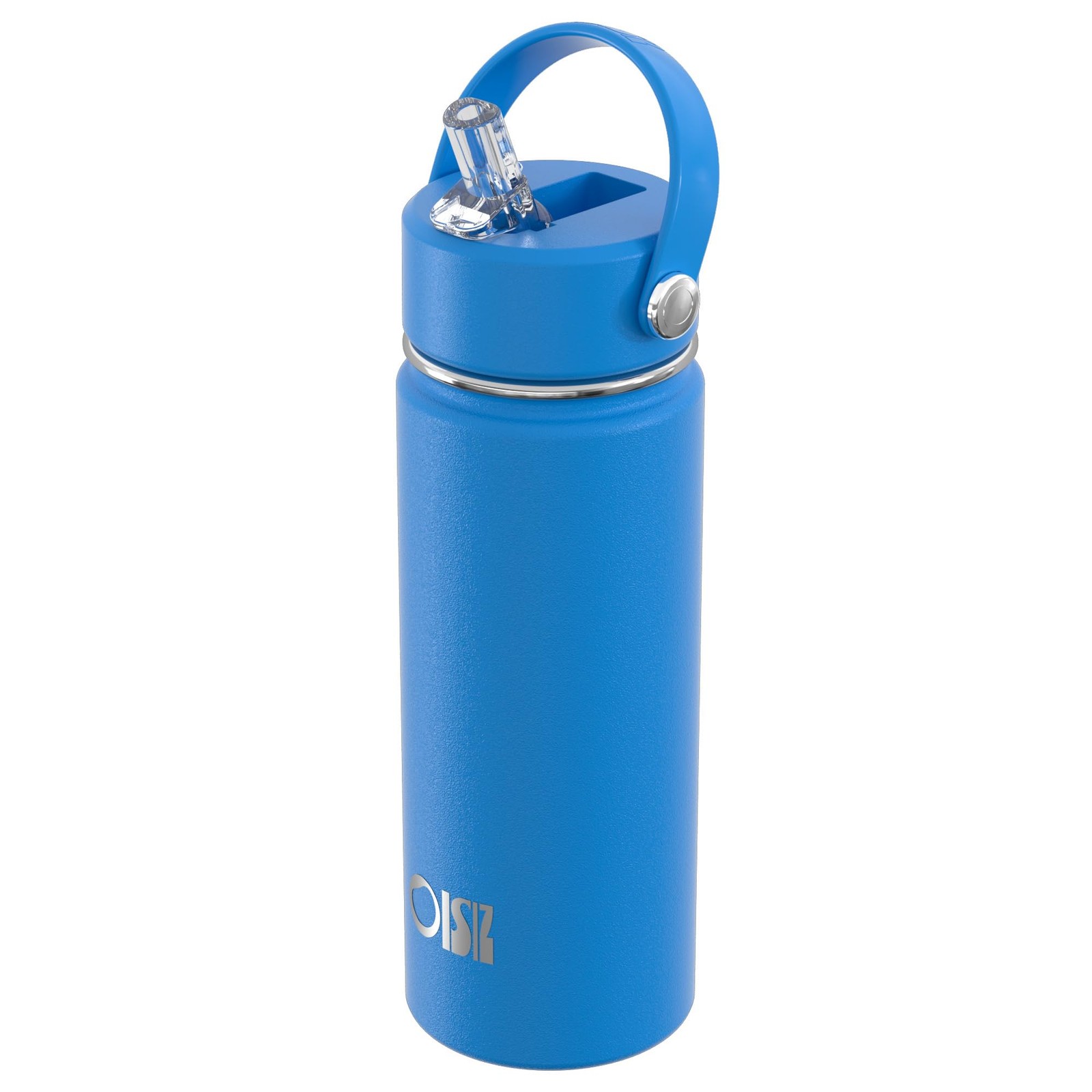 OISIZ 18oz Kids Water Bottle with Straw Lid, Vacuum Insulated, 316 SS
