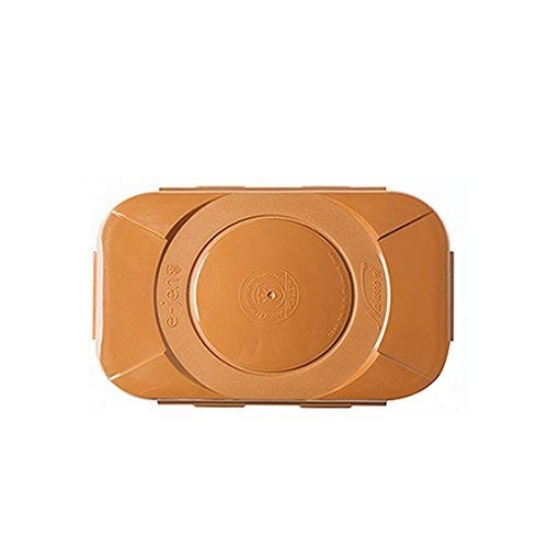 E-Jen Premium Kimchi, Sauerkraut Container 0.45 gal, Earthenware Brown
