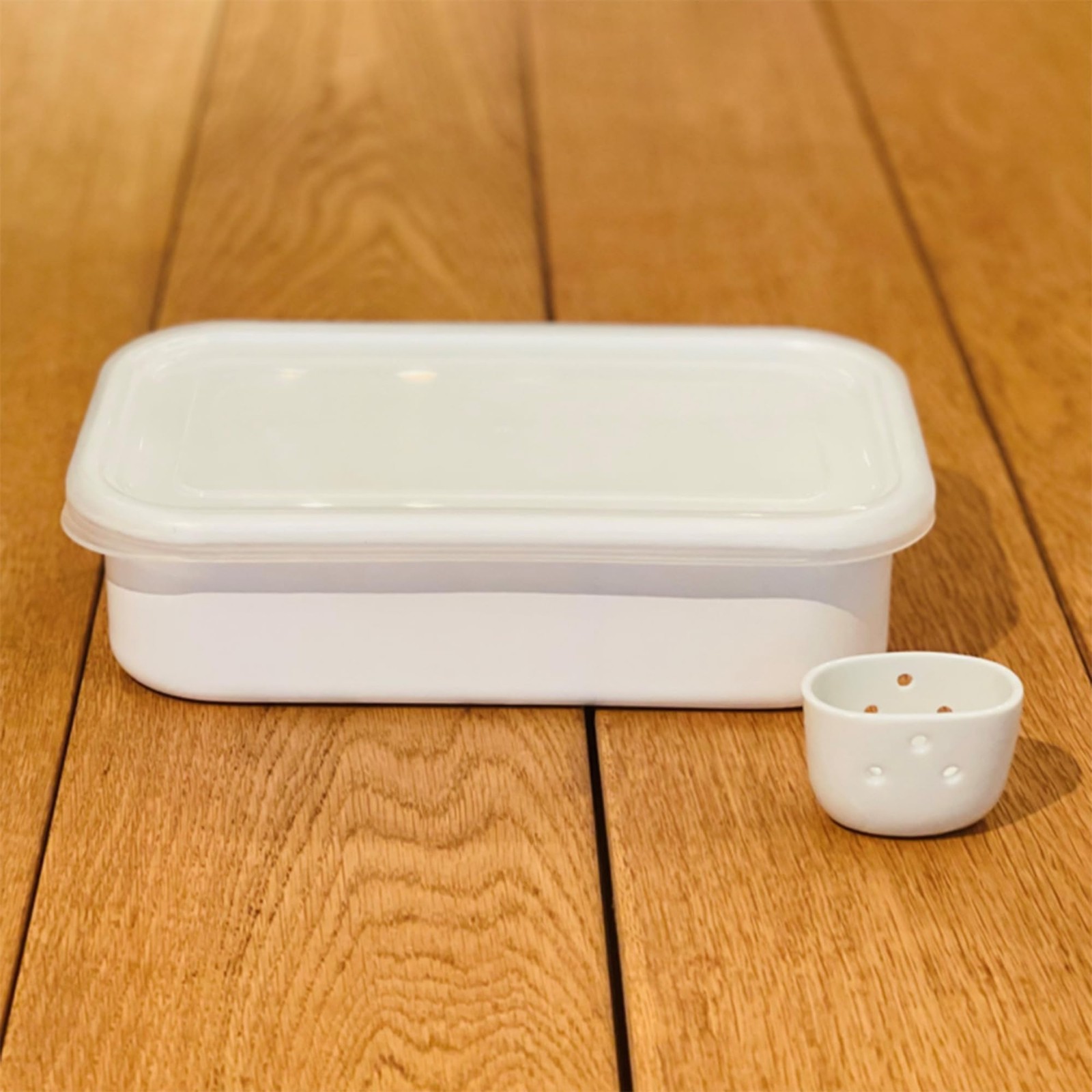 Nodahoro Bran Pickles, Komachi, Refrigerator, Storage Container, Lid, Drain a…