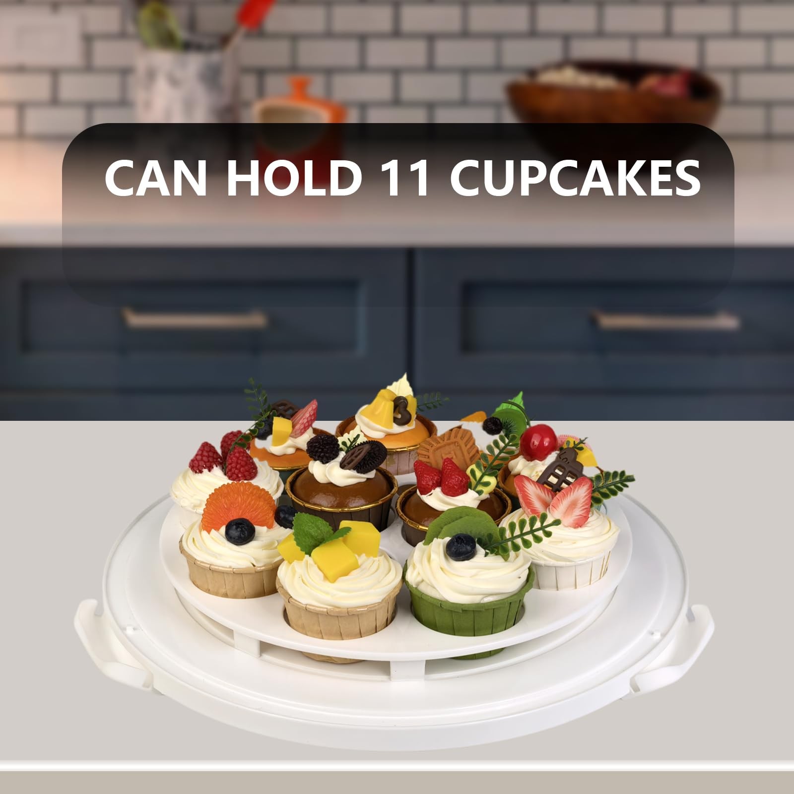 2 Pack Pie Containers with Lids and Handles, Includes Insulated Bags and Non-…