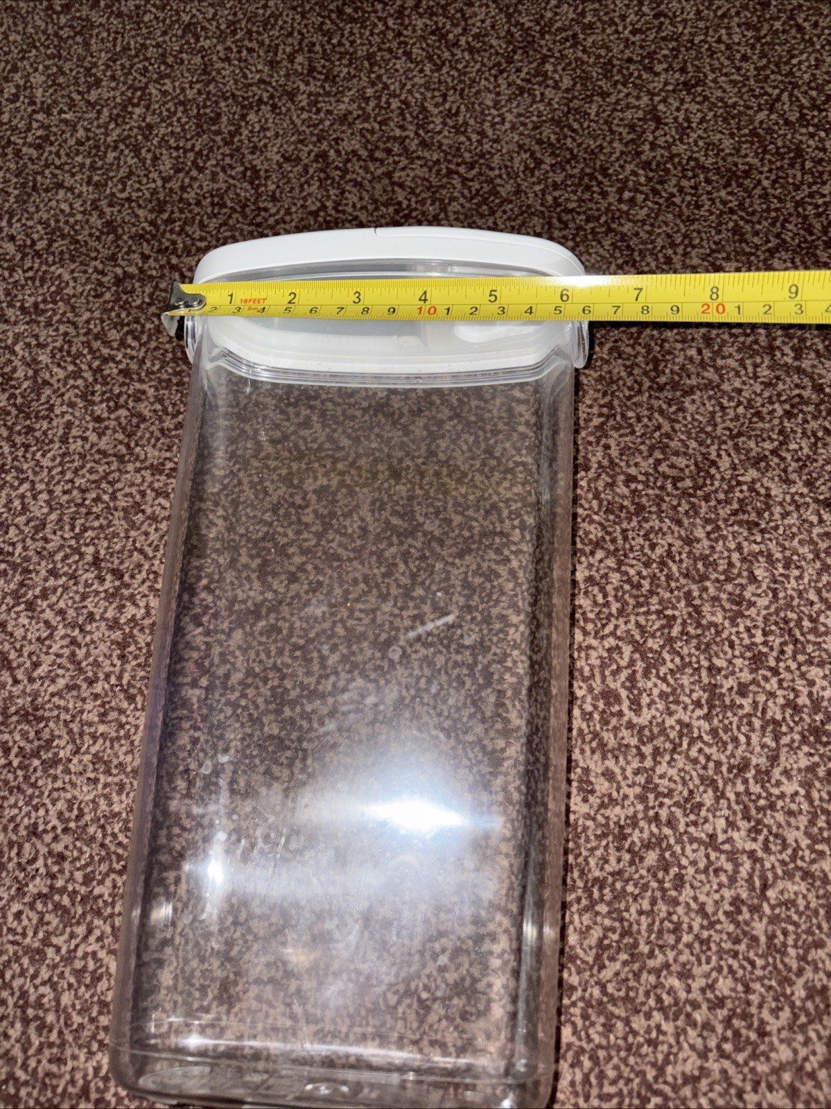 Ikea 365 – 6 Sealed Jar Transparent Plastic – Kitchen Organizer