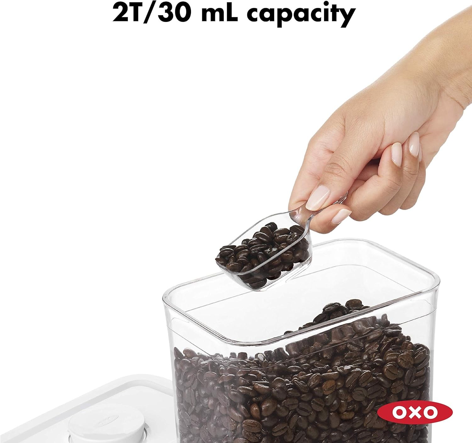 OXO Good Grips POP Container Coffee Scoop Clear
