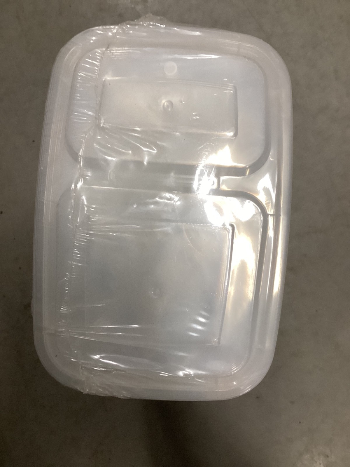 50 Pack Meal Prep Containers With Lids Disposable Microwaveable Lunchbox