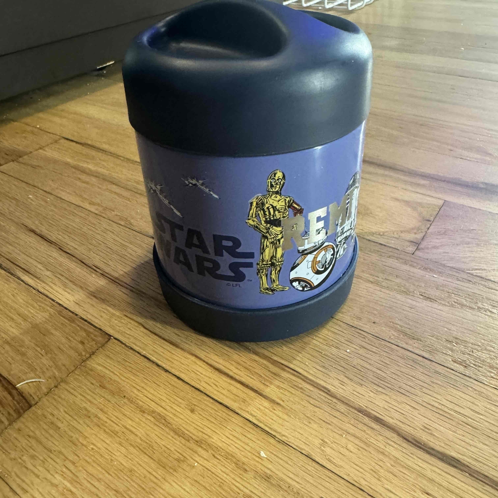 Pottery Barn Kids Star Wars Theme BB-8 TIE Fighters Snack Container