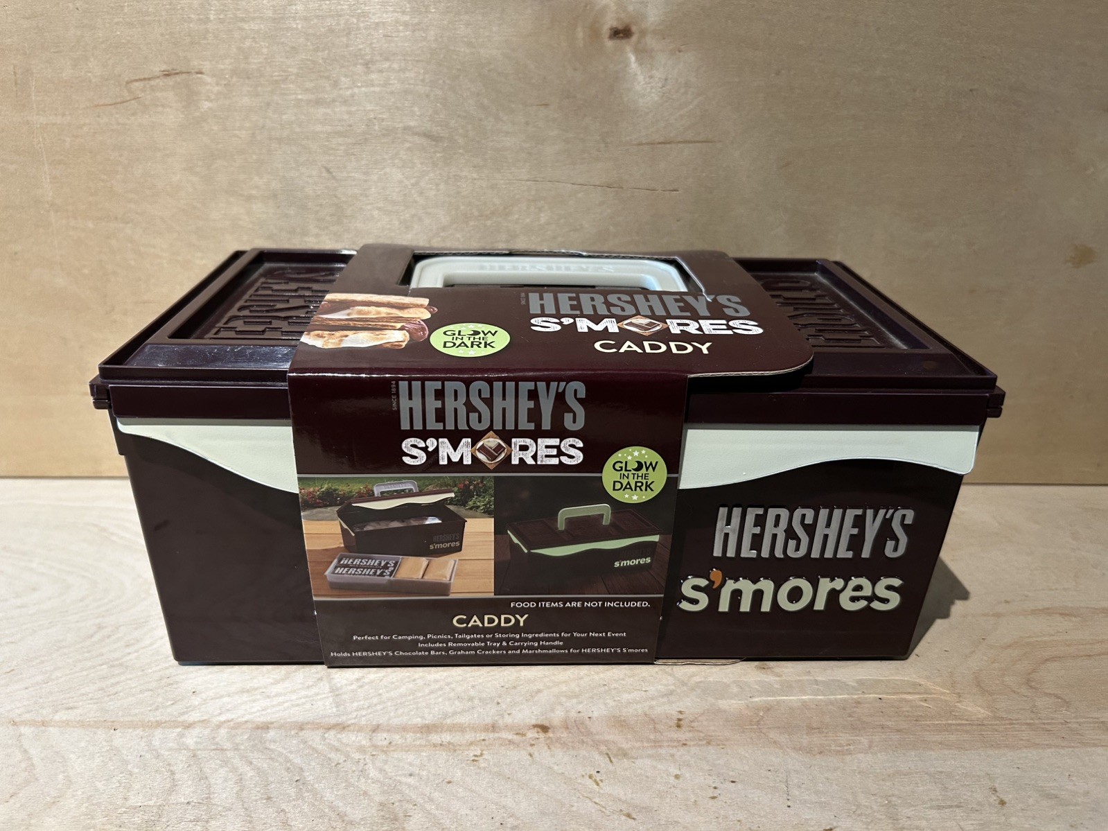 Hershey’s S’mores Caddy Tray Organizer Food Items Not Included Brand New GiD