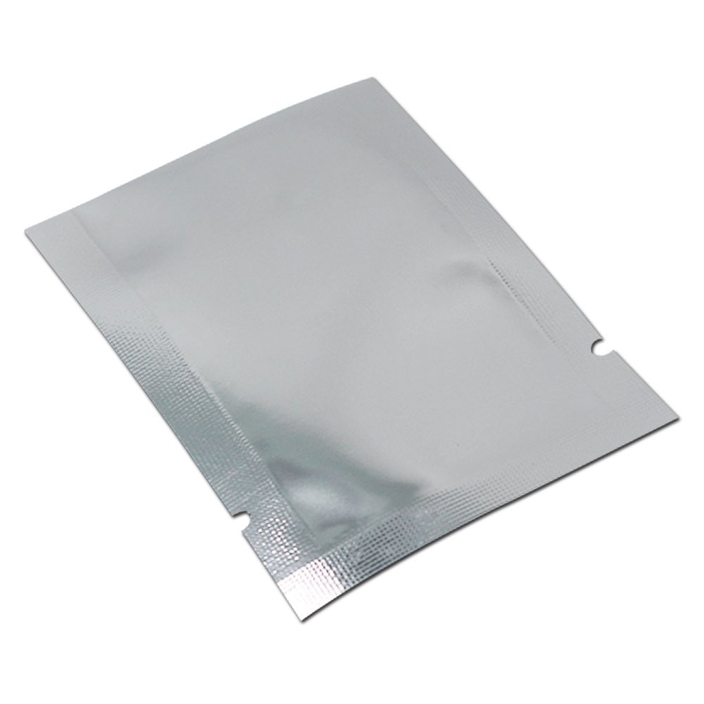 500 Pack 2×2.8 inch (1.6×2.4 inch Inside Size) Clear Front Mylar Heat Seal Po…
