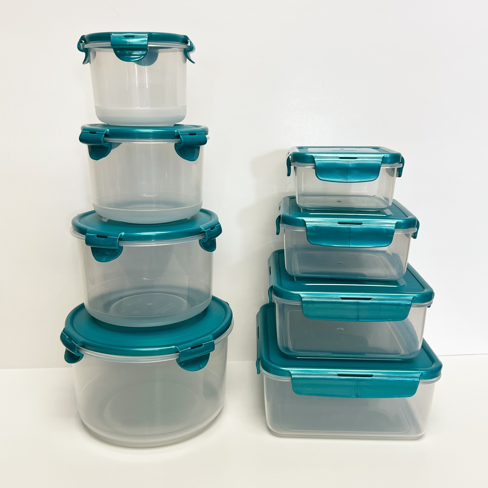 LocknLock 8-Pc Nestable Food Storage Containers & Lids K310496 SPEARMINT