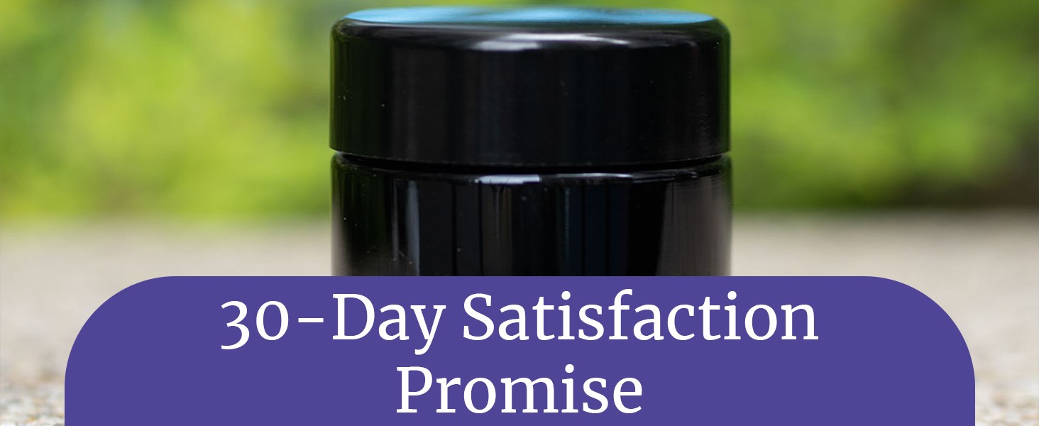Classic Black Glass Jar 100 ml (3.3 fl oz) Ultraviolet Airtight Smell Proof,