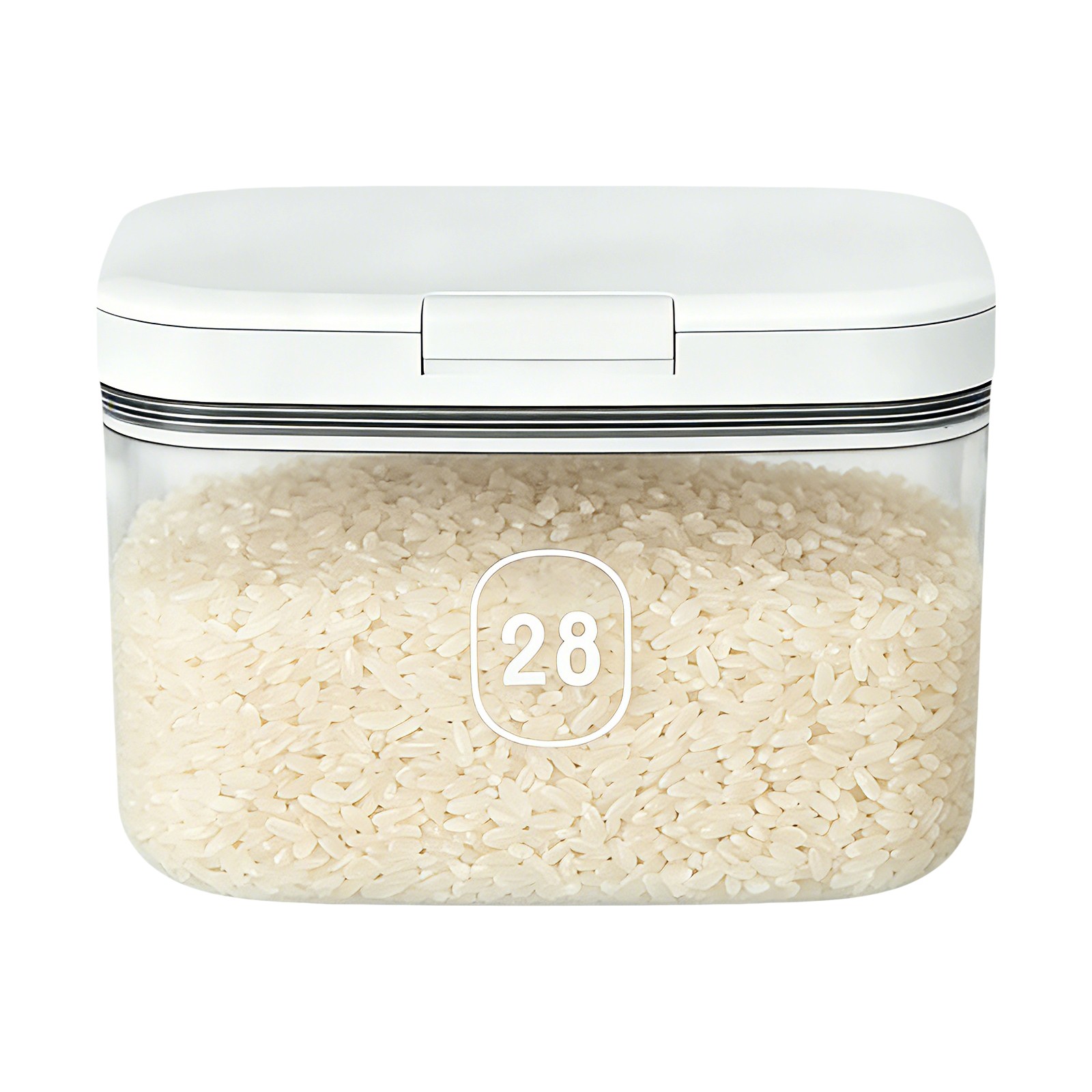 Laundry Detergent Dispenser Flour Container w/Measuring Cup Flour Container