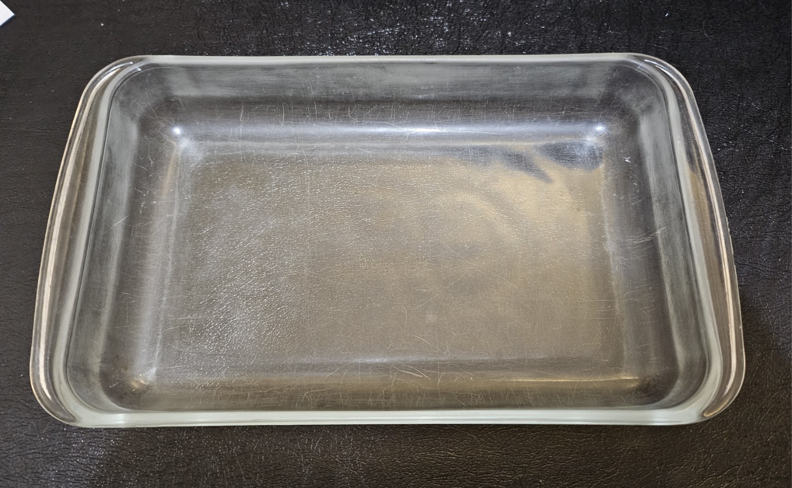 Pyrex 7210 Rectangle Clear Glass Storage Casserole Baking Dish 3 Cup With Lid