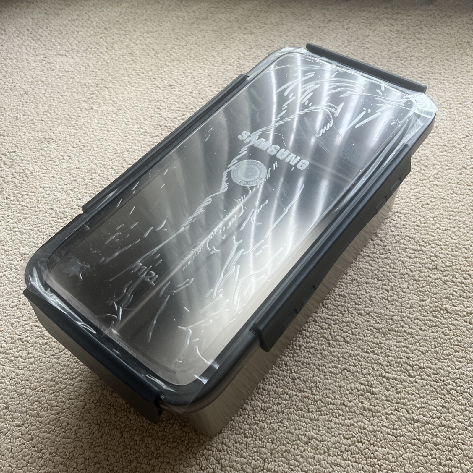 SAMSUNG Kimchi Container (11.2L) Stainless steel with plastic lid cover