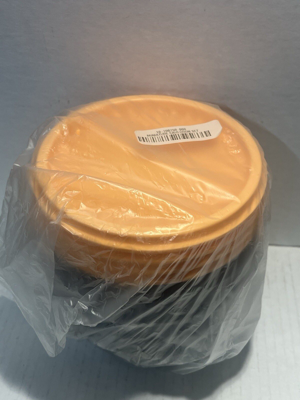 Tupperware Bowl Set 4x Mini Cauldron New Yellow Brown