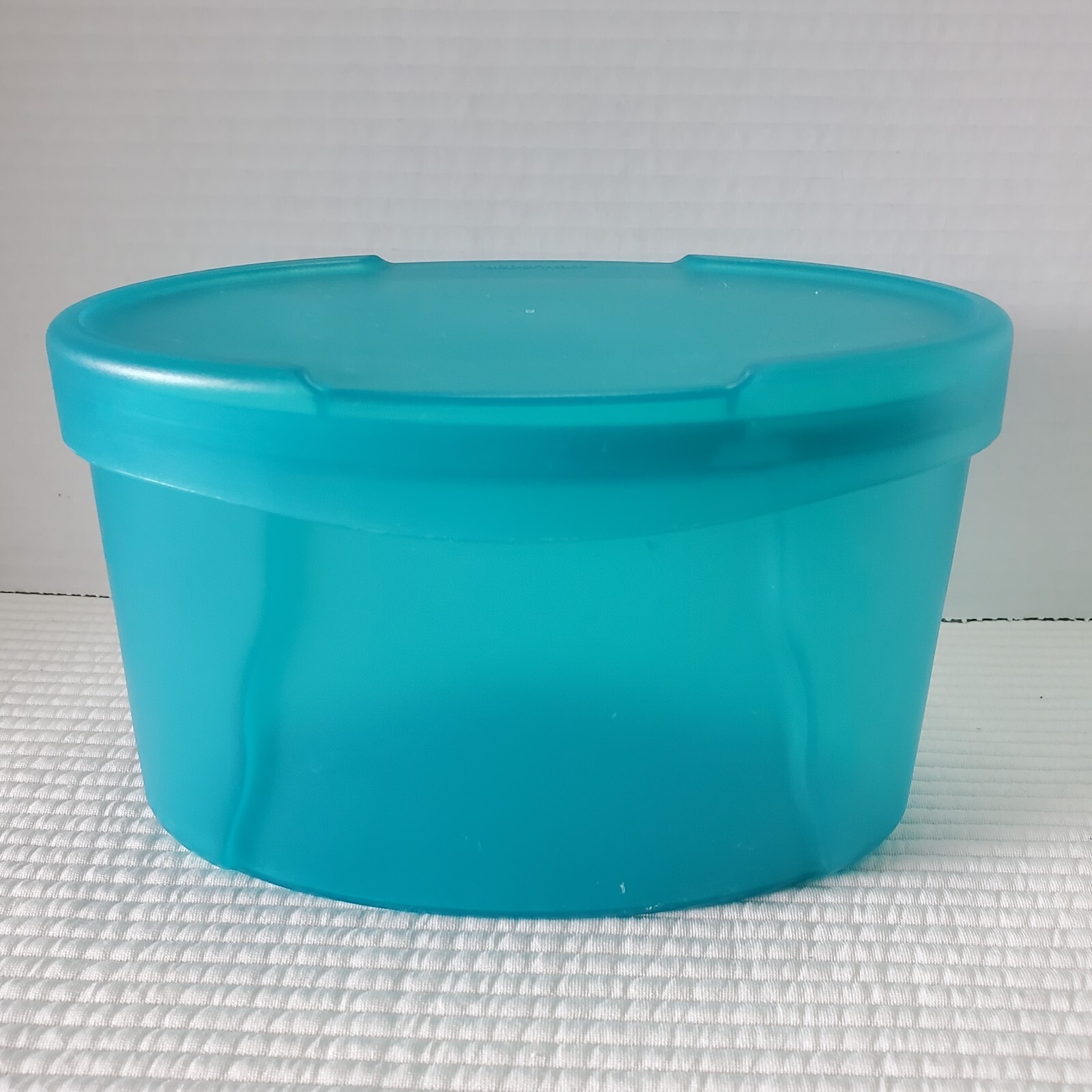 Tupperware Modular Mates Pouring Insert Container Lid Blue 7.5×4.5 1.2L 3766A-2