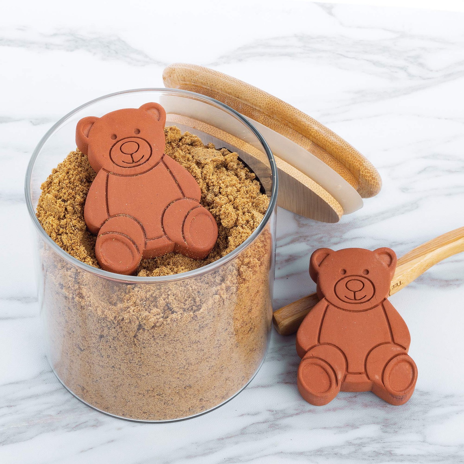 Fox Run Terracotta Brown Sugar Keeper and Saver, 1 Count (Pack of 1),