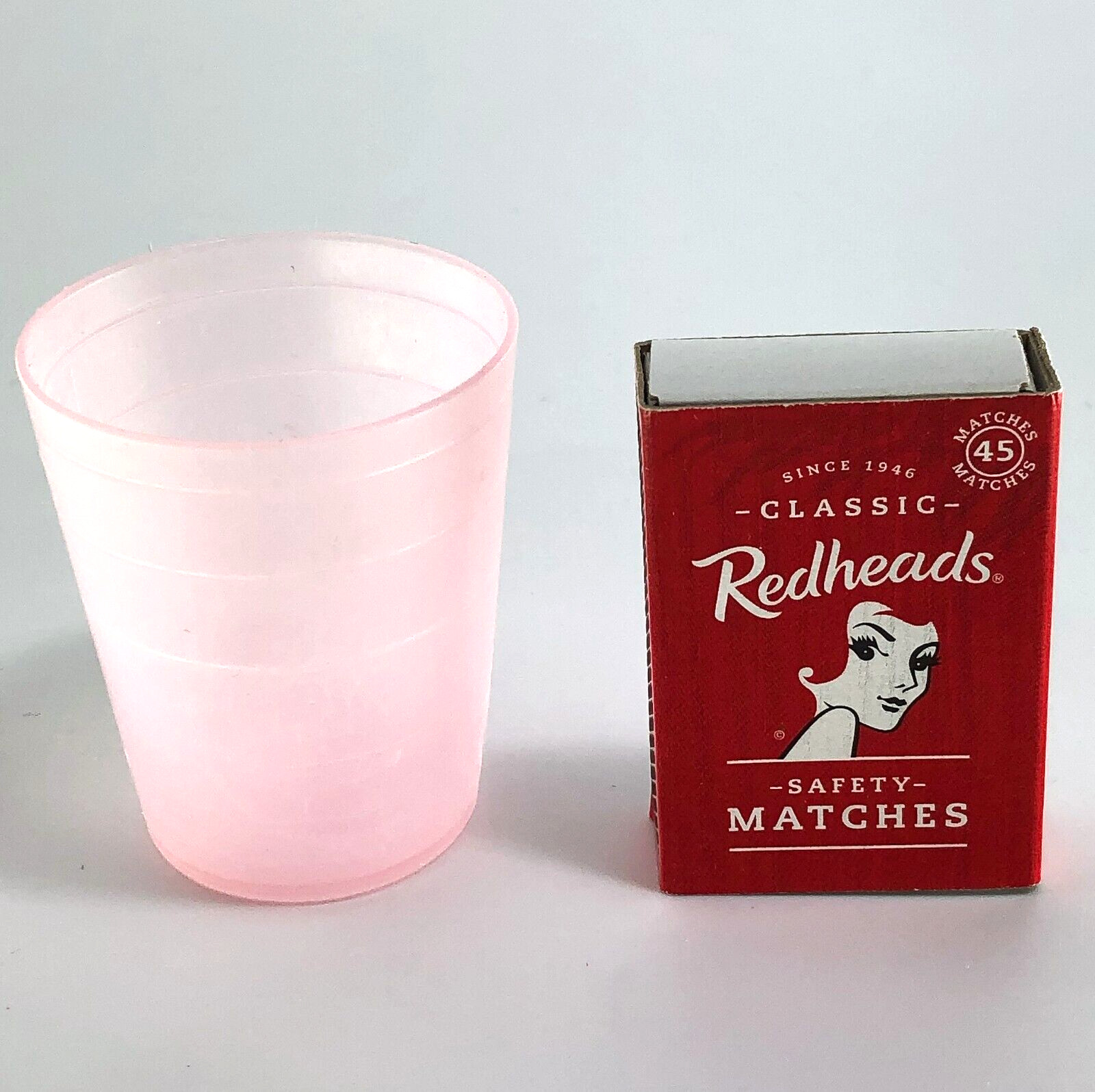 Vintage Tupperware Small Pink Cup 5.5cm 101-32