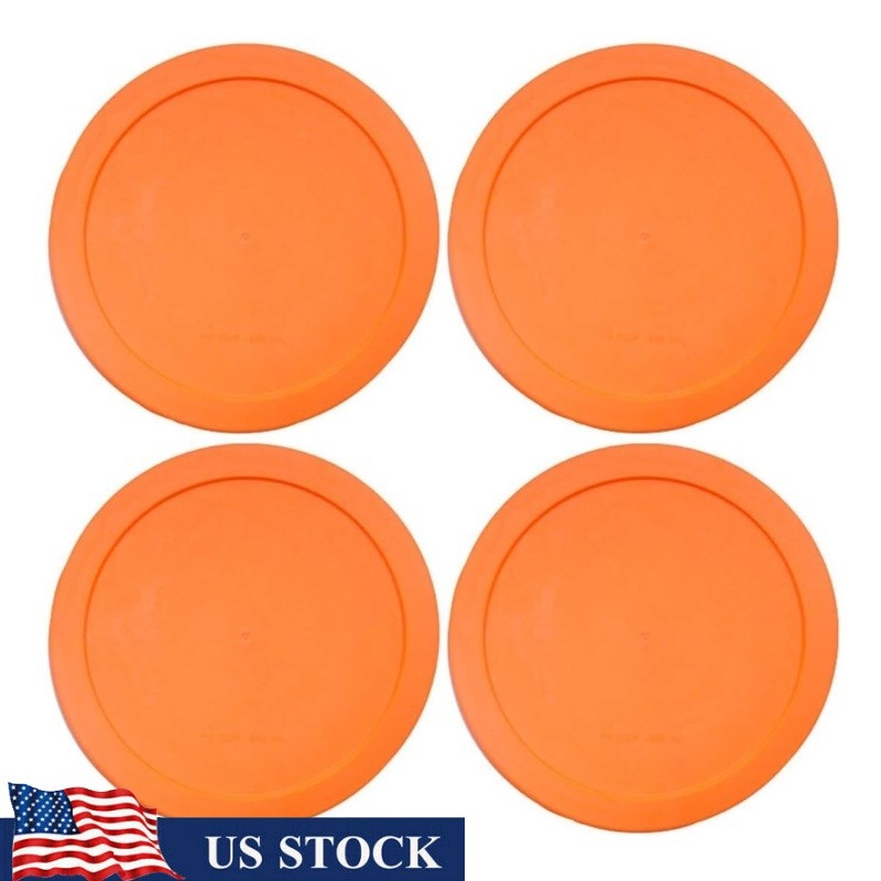 Leakproof Replacement Lids Glass Containers Durable Travel Friendly 4 Pack New