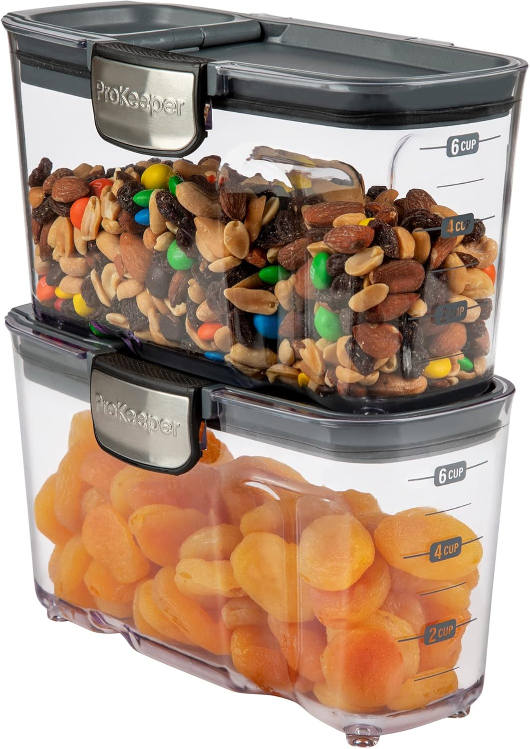 Airtight 4-Piece Modular Pantry Storage Set for Cereal & Snacks