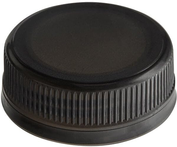 Black Bottle Caps Screw On Lids for Juice Water Cold Drink Bottles 1000 Pcs