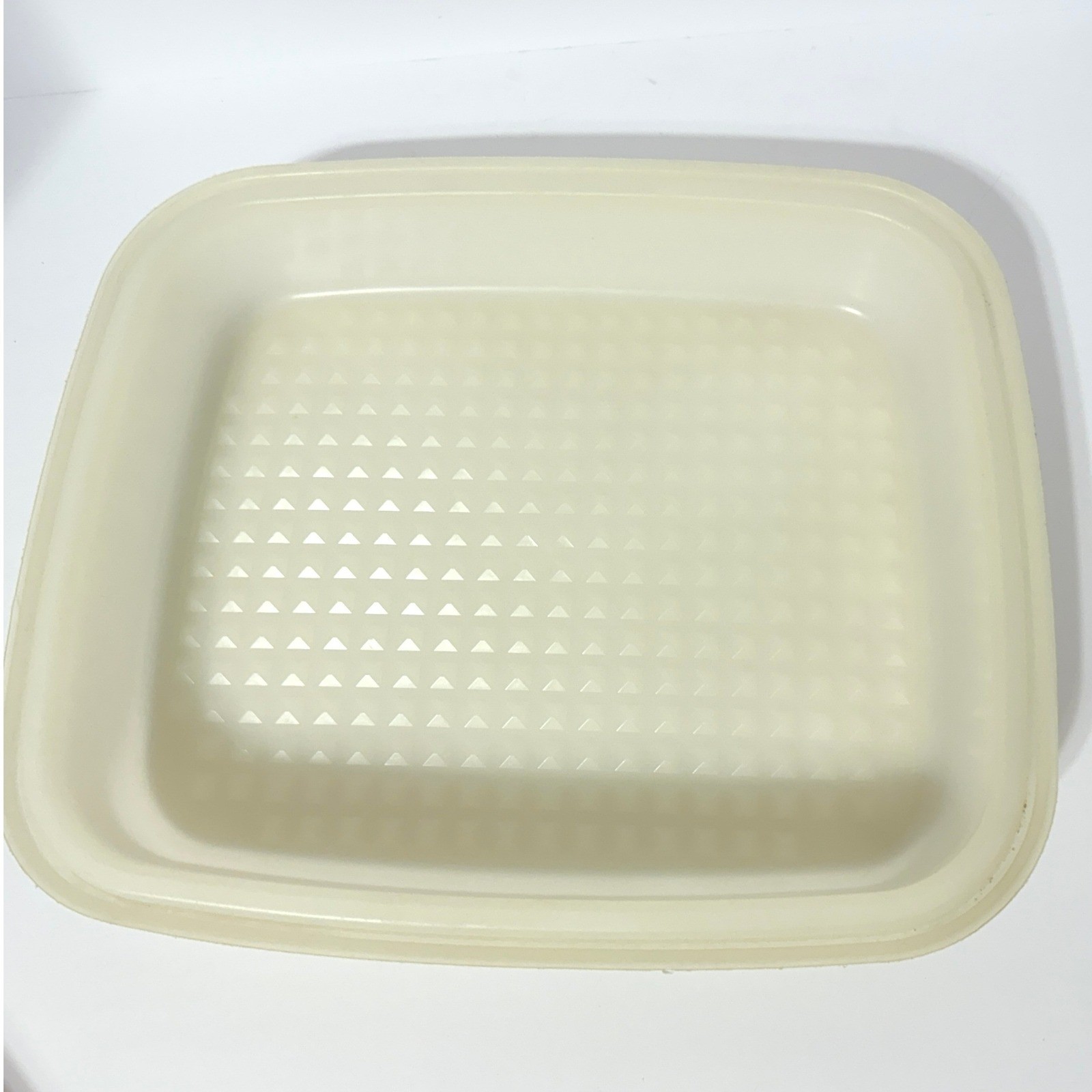 Vintage Tupperware Season-Serve Large Marinade Container Paprika Orange 1294